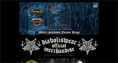 Desktop Screenshot of darkfuneral.se